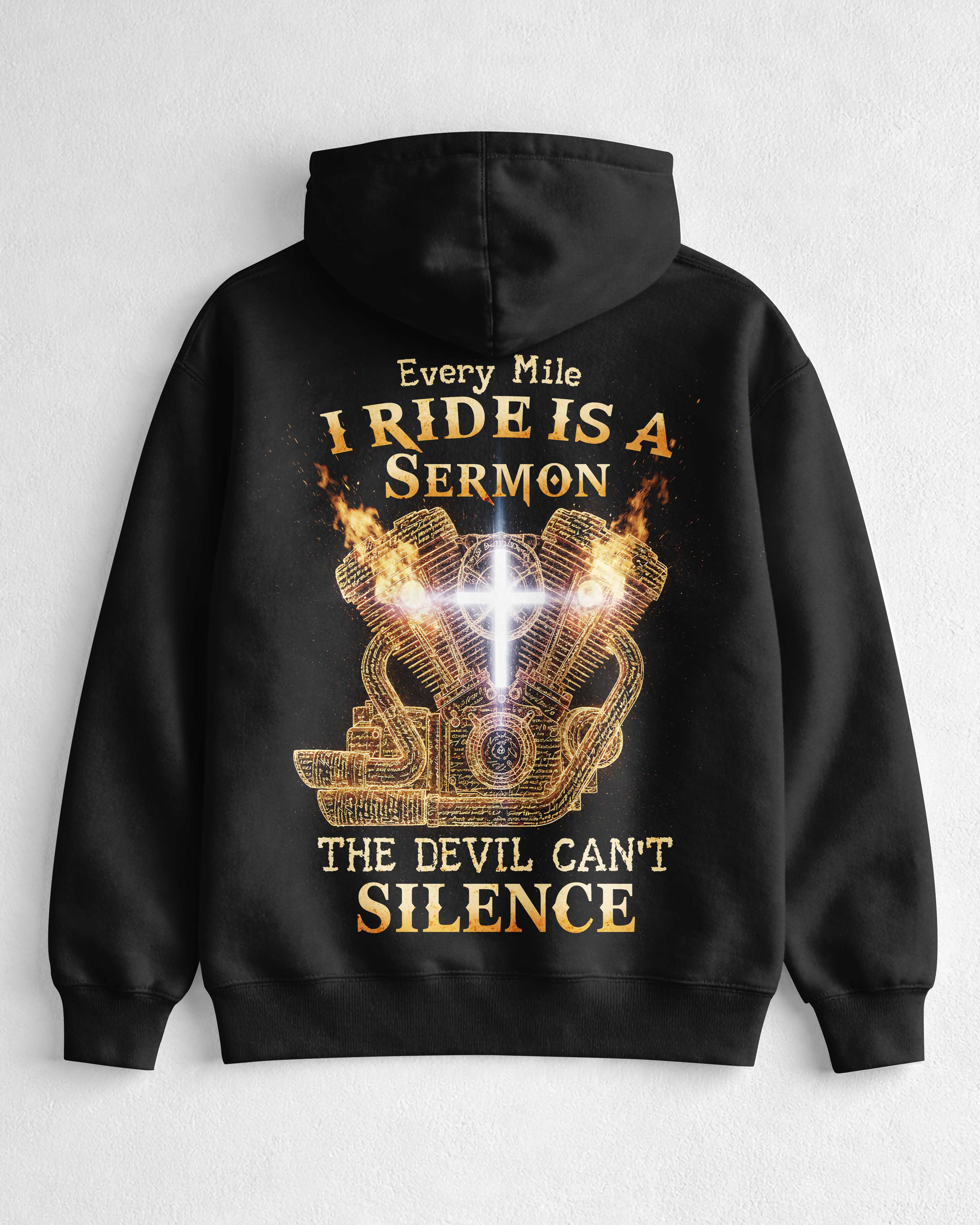 Every Mile I Ride Is A Sermon Hoodie