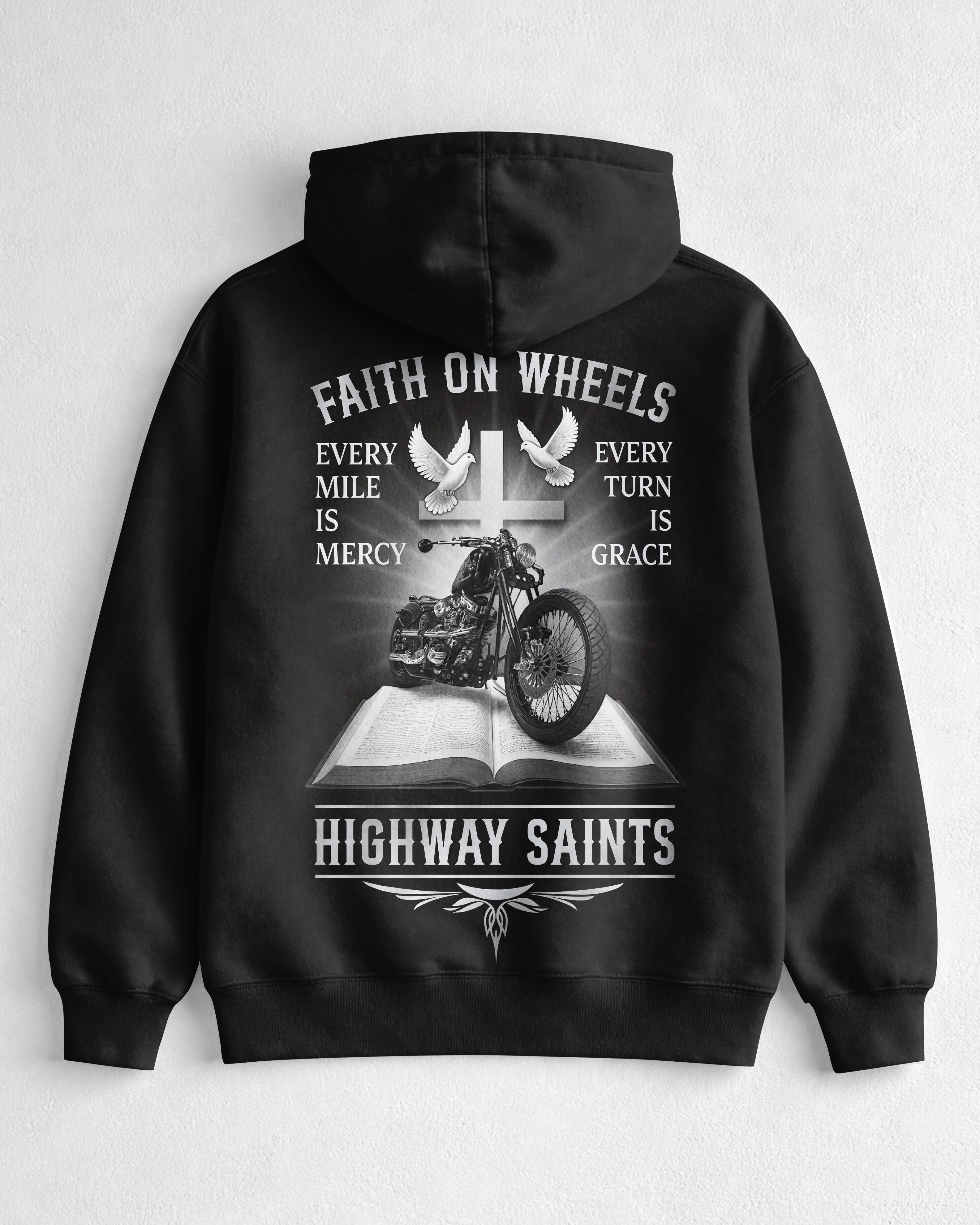 Faith On Wheels: Highway Saints Hoodie